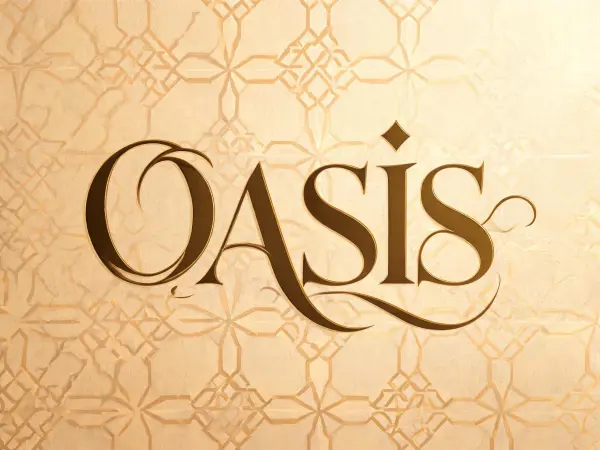 Arabic Inspired lettering example