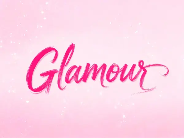 Barbie Brush lettering example
