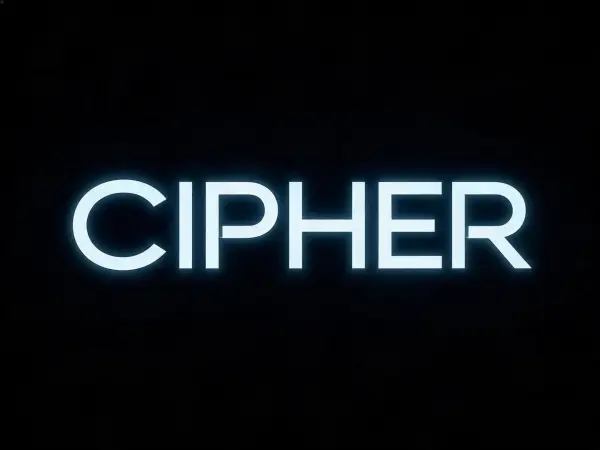 Code Mono lettering example