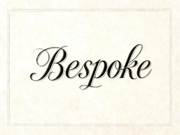Copperplate Script lettering example