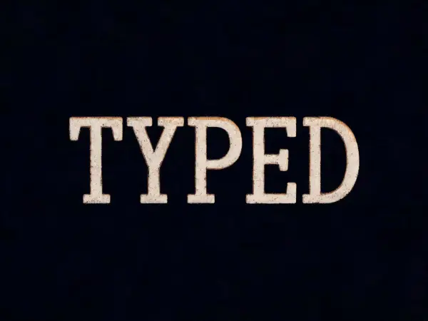 Courier Prime lettering example