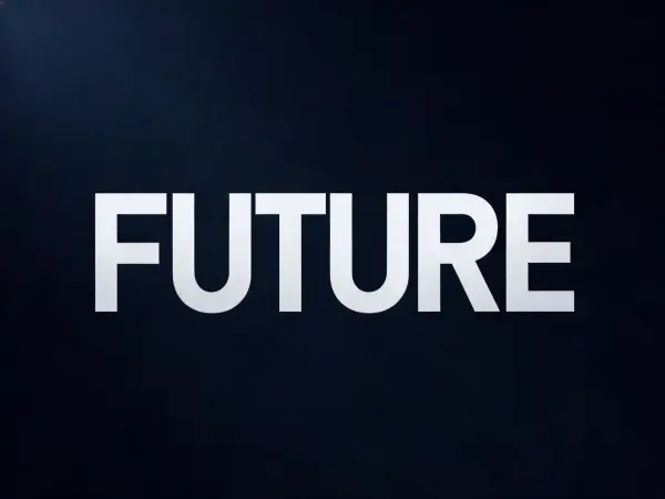 Contoh lettering Futura Bold