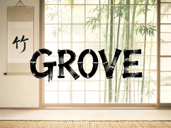Ink Bamboo lettering example