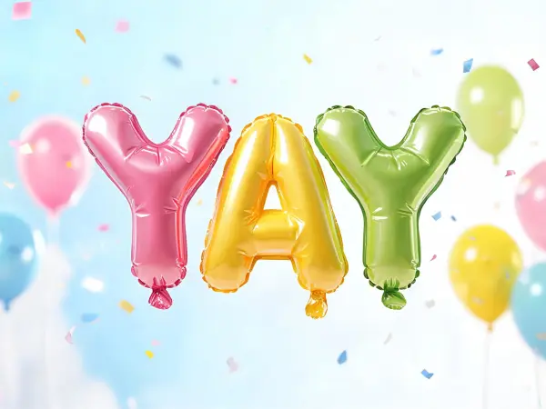 Contoh lettering Balon Anak