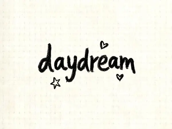 Marker Doodle lettering example