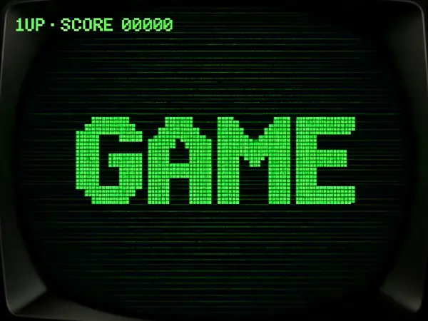 Exemple de lettrage Pixel 8 bits
