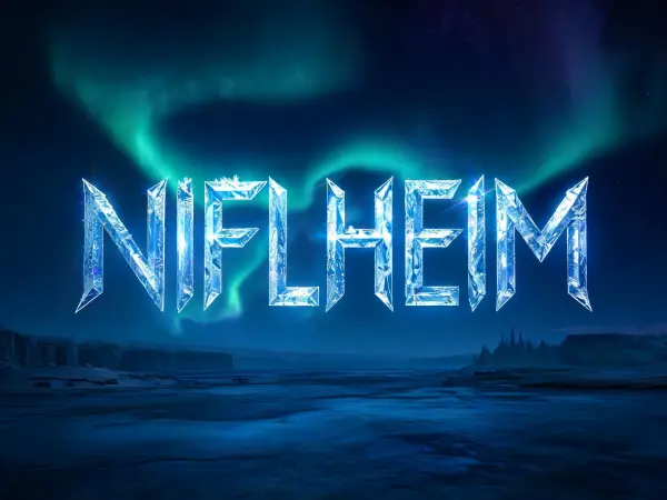 Runic Frost Crystal lettering example