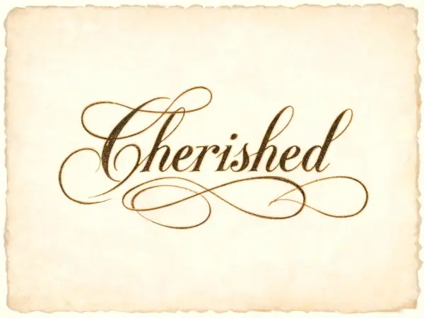 Spencerian Script lettering example