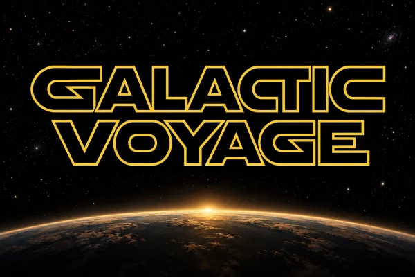 ตัวอย่างตัวอักษรประดิษฐ์ Star Wars