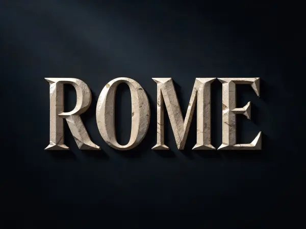 Пример леттеринга: Trajan Classic