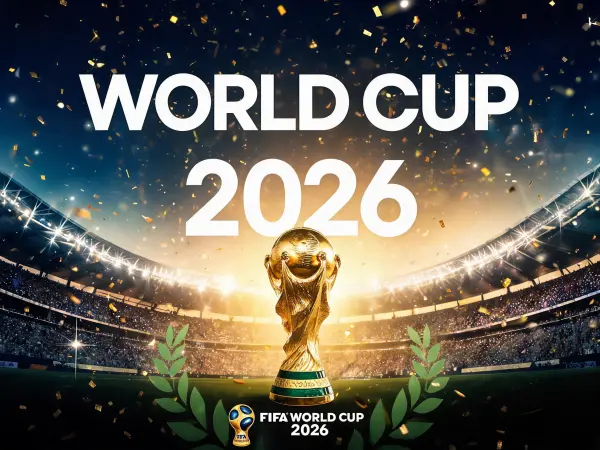 Exemple de lettrage World Cup 2026 Sans gras