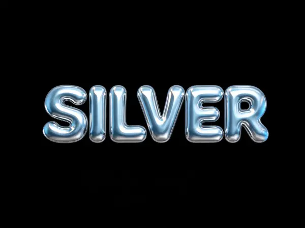 Пример леттеринга: Y2K Silver