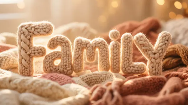 For Parents lettering example