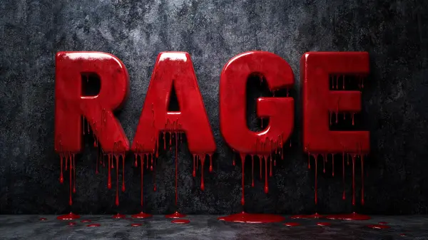 Drip Font lettering example
