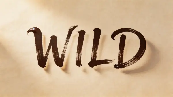 Brush Script lettering example