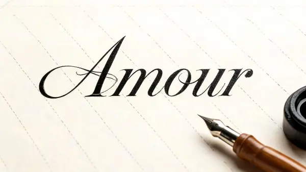 Calligraphy Script lettering example