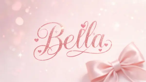 Aesthetic Cursive lettering example