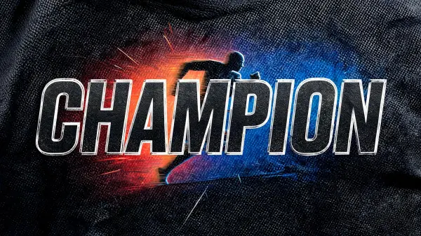Sports lettering example