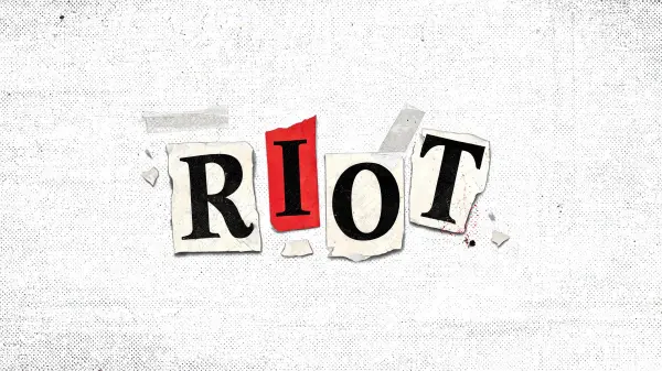 Grunge lettering example