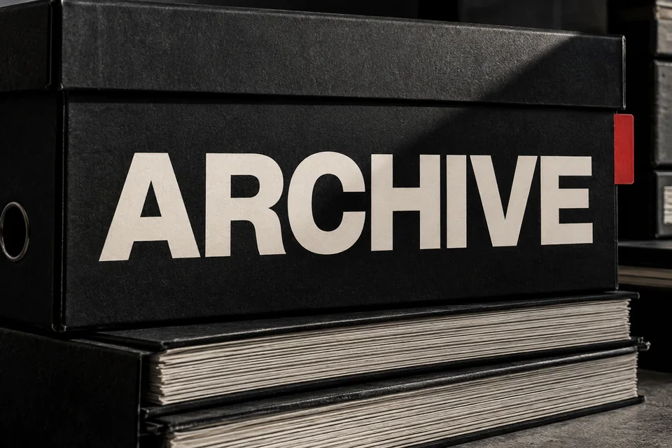 Ejemplo de lettering Archivo