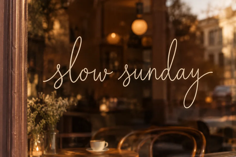 Sacramento lettering example