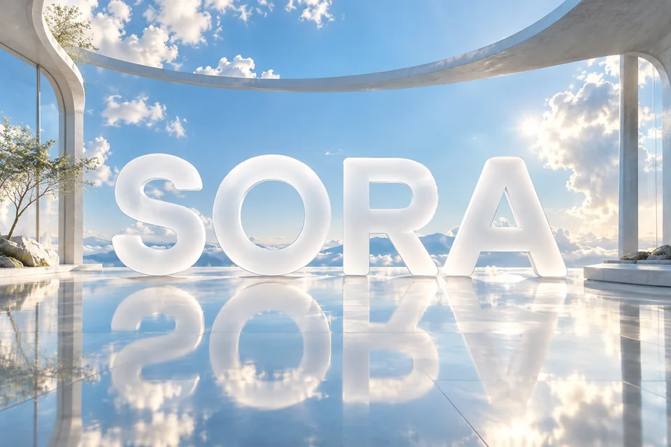 Ejemplo de lettering Sora