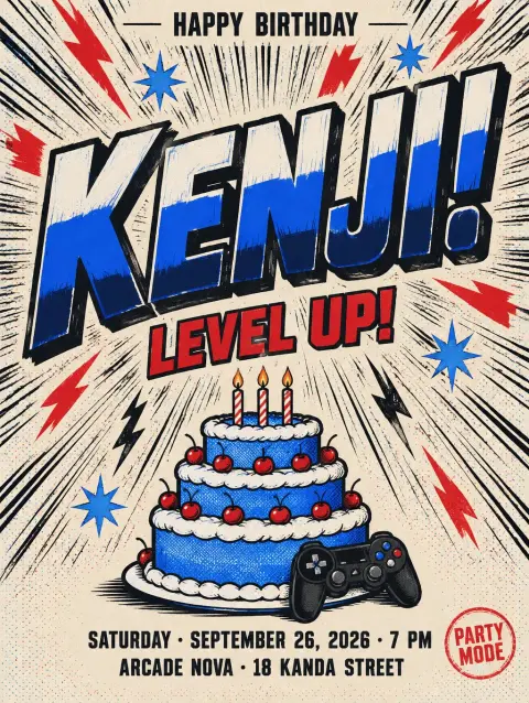 Level Up — KENJI!